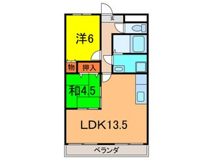 ドエル仁川の物件間取画像